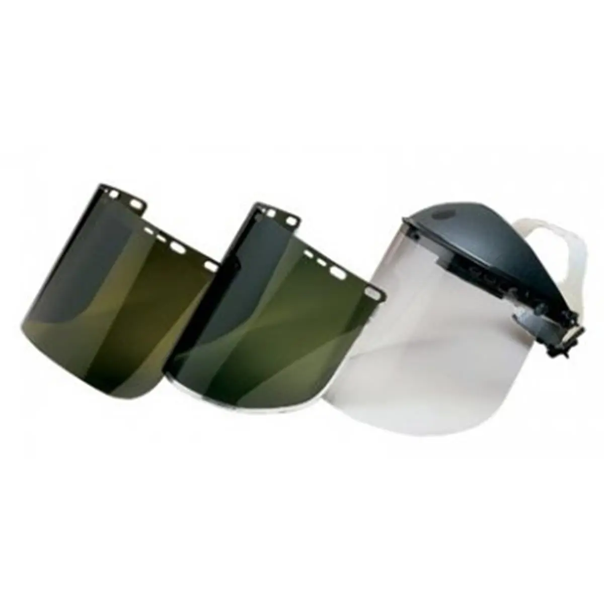 212 MAIN Huntsman F30 Acetate Face Shield - Green, Medium, Fashion Clothes Accessory for Face Covering Mask
