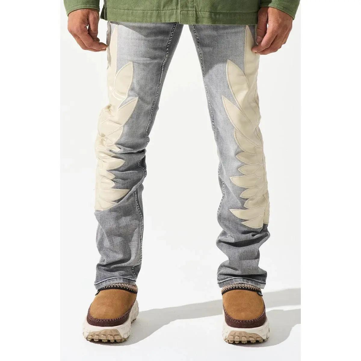 Serenede "Jibriel Feather Wing" Jeans