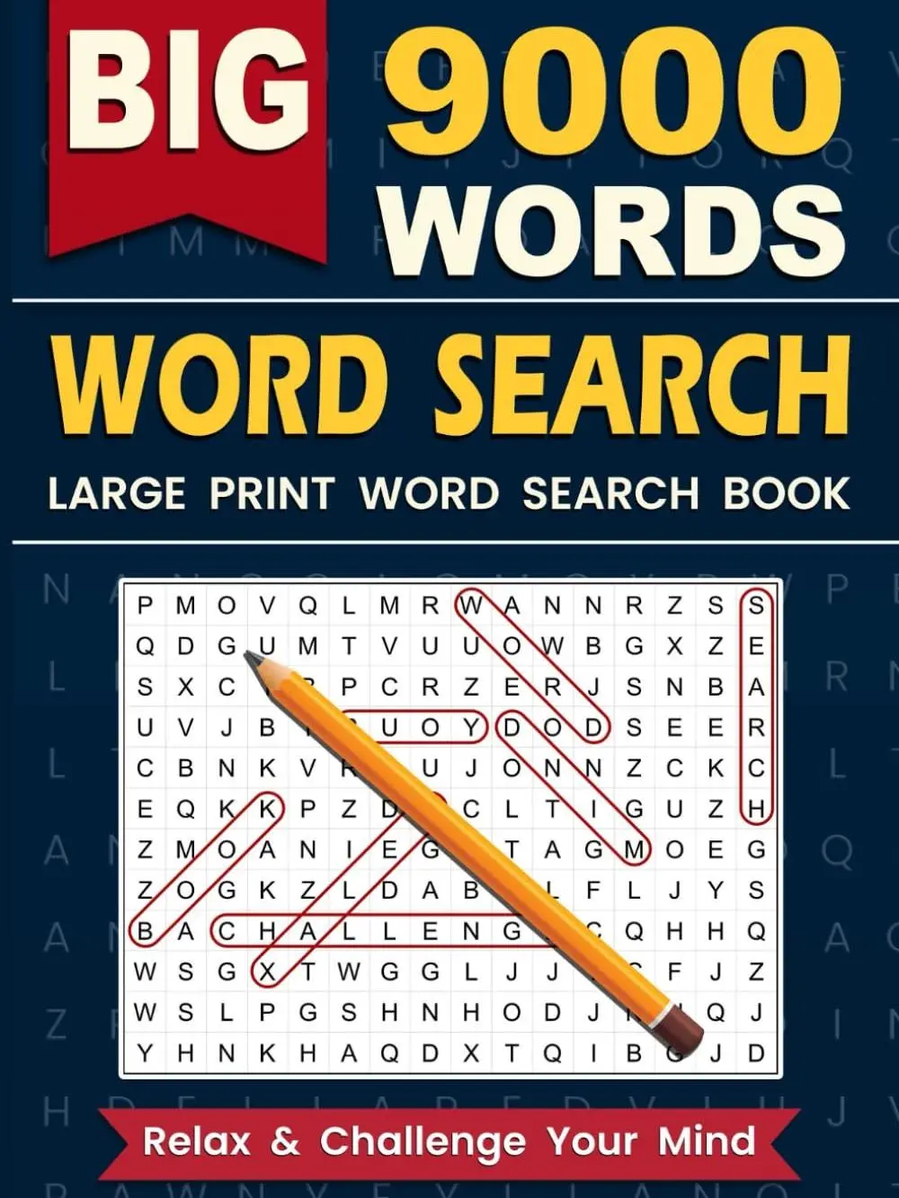 The Big Word Search Puzzle Book for Adults: 225 Large Print Puzzles for Fun and Relaxation