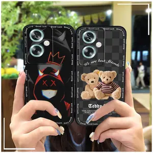 Mobile Case Dirt-resistant Phone Case For OPPO A79 5G 2023/A2 5G/1+Nord N30 SE Silicone Cover Anti-knock Fashion Design Graffiti Protective Durable Phone Pouch Cartoon Soft case