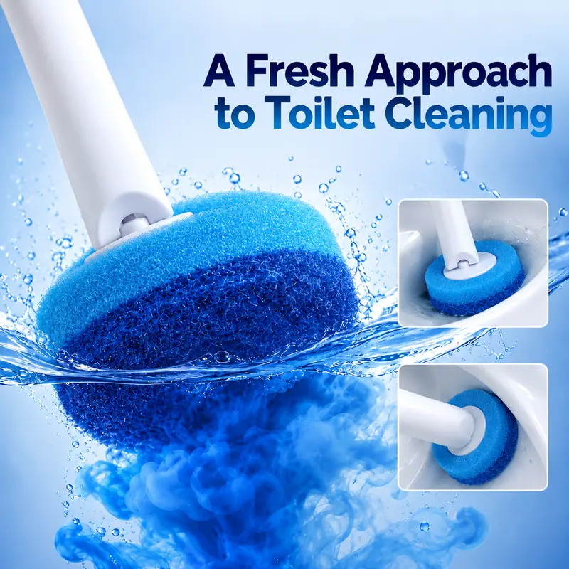 Snofrid (Updated Version) Disposable Toilet Brush, Toilet Bowl Wand Holder Set with 32PCS Cleaner Refills, Bathroom Cleaning System for Sink Bathtub Drain Wash Basin Urinal,Wall-Mount Scrubbing Toilet Brush Bathroom Cleaning Kit Snofrid (Updated Version) Disposable Toilet Brush, Toilet Bowl Wand Holder Set with 32PCS Cleaner Refills, Bathroom Cleaning System for Sink Bathtub Drain Wash Basin Urinal,Wall-Mount Scrubbing Toilet Brush Bathroom Cleaning Kit