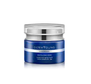 DermYoung I-GENESIS Revitalizing Creme 1.7 oz for Firming Lifting and Brightening All Natural Moisturizer for Face Eye Neck and Décolletage Hydrating Anti-Aging Cream
