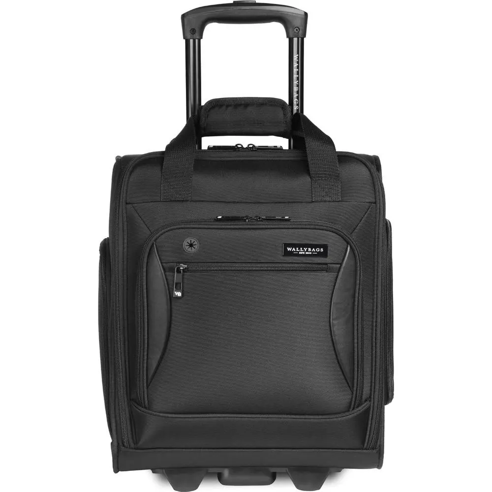 WallyBags Solutions 16 Underseat Bag with Padded Electronics Pockets