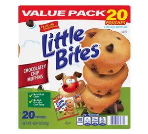 Entenmann's Little Bites Chocolate Chip Muffins, 1.5 oz., 20 pk.