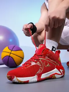 Men's Basketball Shoes, Student Sports Shoes, Mesh Basketball Sneakers, Men's New Summer Multifunctional Breathable Trendy Shoes, Stylish Basketball Shoes, Athletic Basketball Shoes