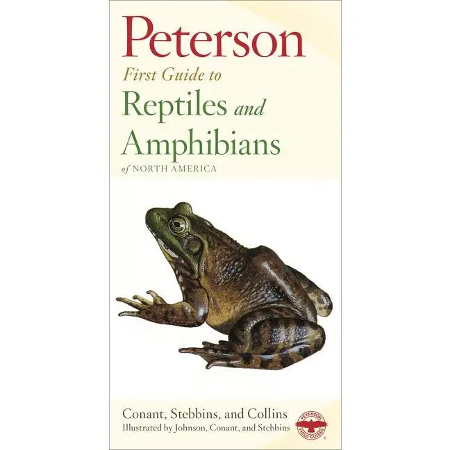 Peterson First Guide To Reptiles And Amphibians (Peterson First Guide) by Robert C. Stebbins||Roger Tory Peterson||Roger Conant [Paperback Book]