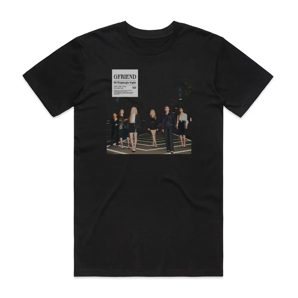GFRIEND Walpurgis Night Album Cover T-Shirt Black