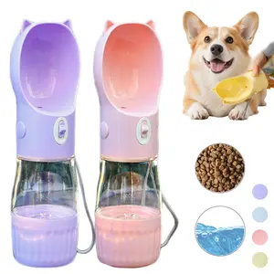 Ultimate Collapsible Pet Companion 🐾 |   2-in-1 Leakproof Water Bottle & Food Container for Hiking/Camping 🏕️ |   SnapLock Bowls Fit All Dogs/Cats from Chihuahuas to Great Danes 🐶 🚫 💦