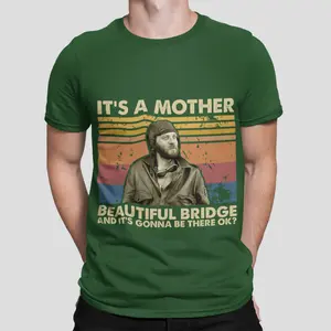 Kellys Heroes Movies 70s Vintage T-Shirt, It's A Mother Beautiful Bridge Movie Quote Merch, Unisex Shirt