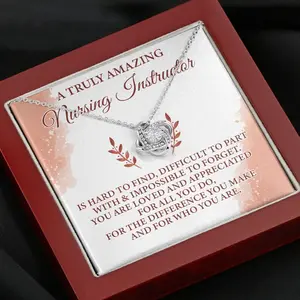 A Truly Amazing Nursing Instructor, Gift For Nursing Instructor, Nursing Instructor Appreciation Gift, Nursing Instructor Thank You Necklace