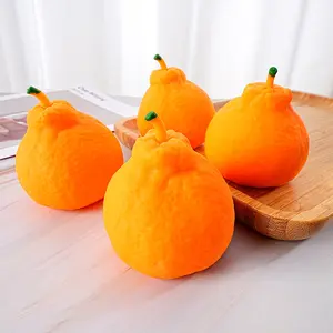 1 Box of Ugly Tangerine Set with Maltose Stress Relief Toys, Slow Rebound Squeeze Sensory Combo, Creative Party Gift