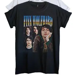 Finn Wolfhard T-Shirt Vintage 90s Homage to Canadian Actor Tshirt
