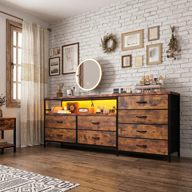chinese dress ladies Amazon.com: Furnulem 63” Long Dresser for Bedroom, TV Stand for 65 to 75  inch TV, Black Dresser with 10 Fabric Drawers, Chest of Drawer for Closet,  Entertainment Center with Power Outlet & main image 0