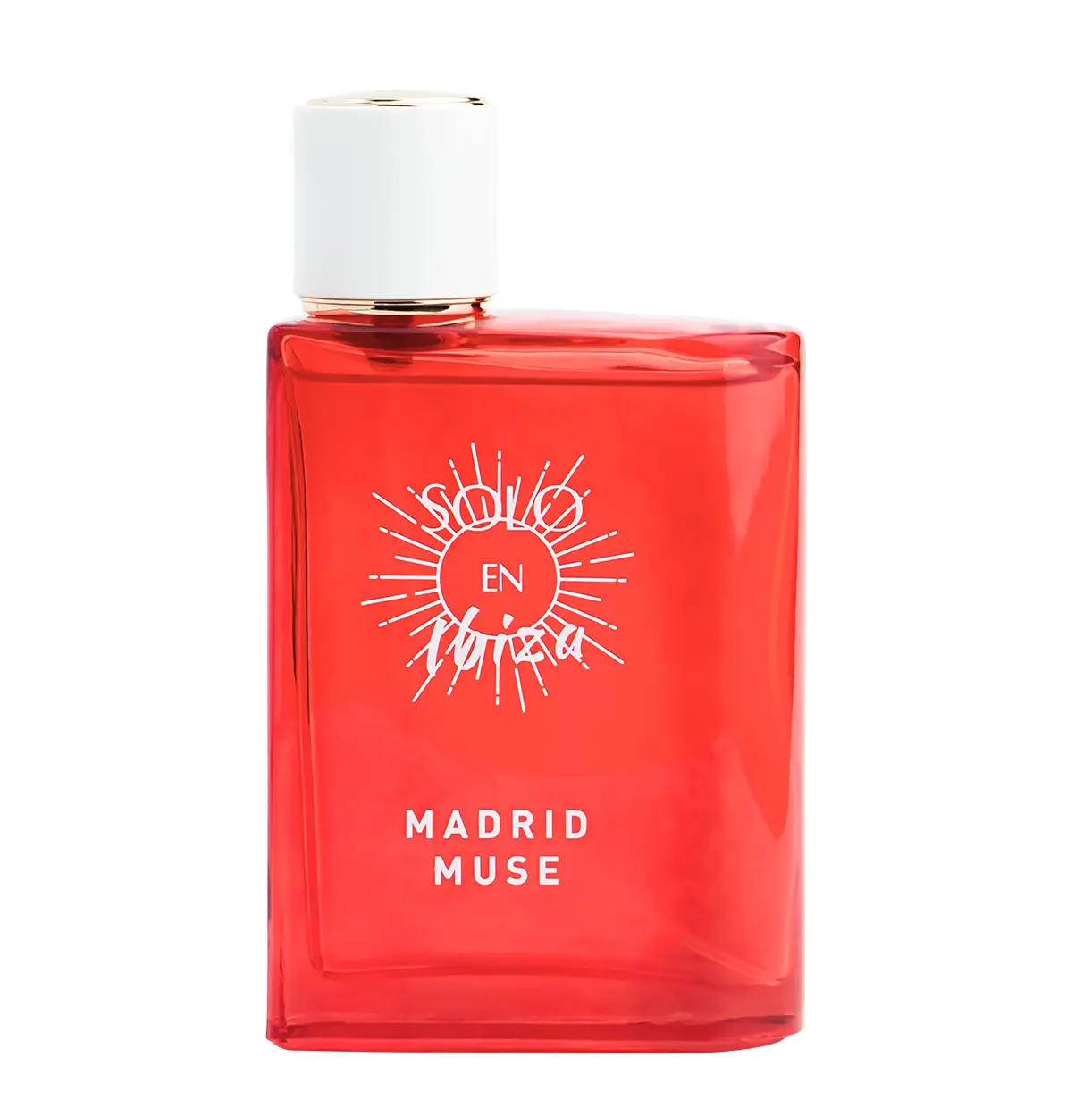 SOLO EN IBIZA Madrid Muse Eau de Parfum, 100ml - Long-Lasting Floral Fruity Fragrance with Plum, Orchid, Vanilla & Musk, Single Item, Aromatic Floral, Edp Gourmand Fragrance