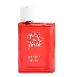Solo En Ibiza Madrid Muse Eau de Parfum 100ml - Plum Orchid Vanilla Musk Long-Lasting Scent for Elegant Moments