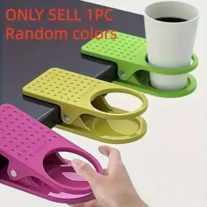 Cup Holder, 1 Count Space Saving Clip Type Cup Holder, Multifunctional Coffee Cup Holder for Home Office Restaurant, Home Organizer