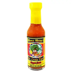 Mama Maisa's St. Croix Fire Pepper Sauce (5 Fl oz. - 1 bottle). Bold Caribbean Flavor Spicy Chili Spice Spice
