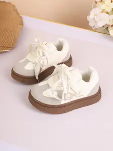 Spring Casual Shoes, New 2026 Female Toddler Korean Style, Medium Large Child Versatile Platform Low Top Board Shoes, Sneakers, Trainer Footwear, Comfortable and Stylish