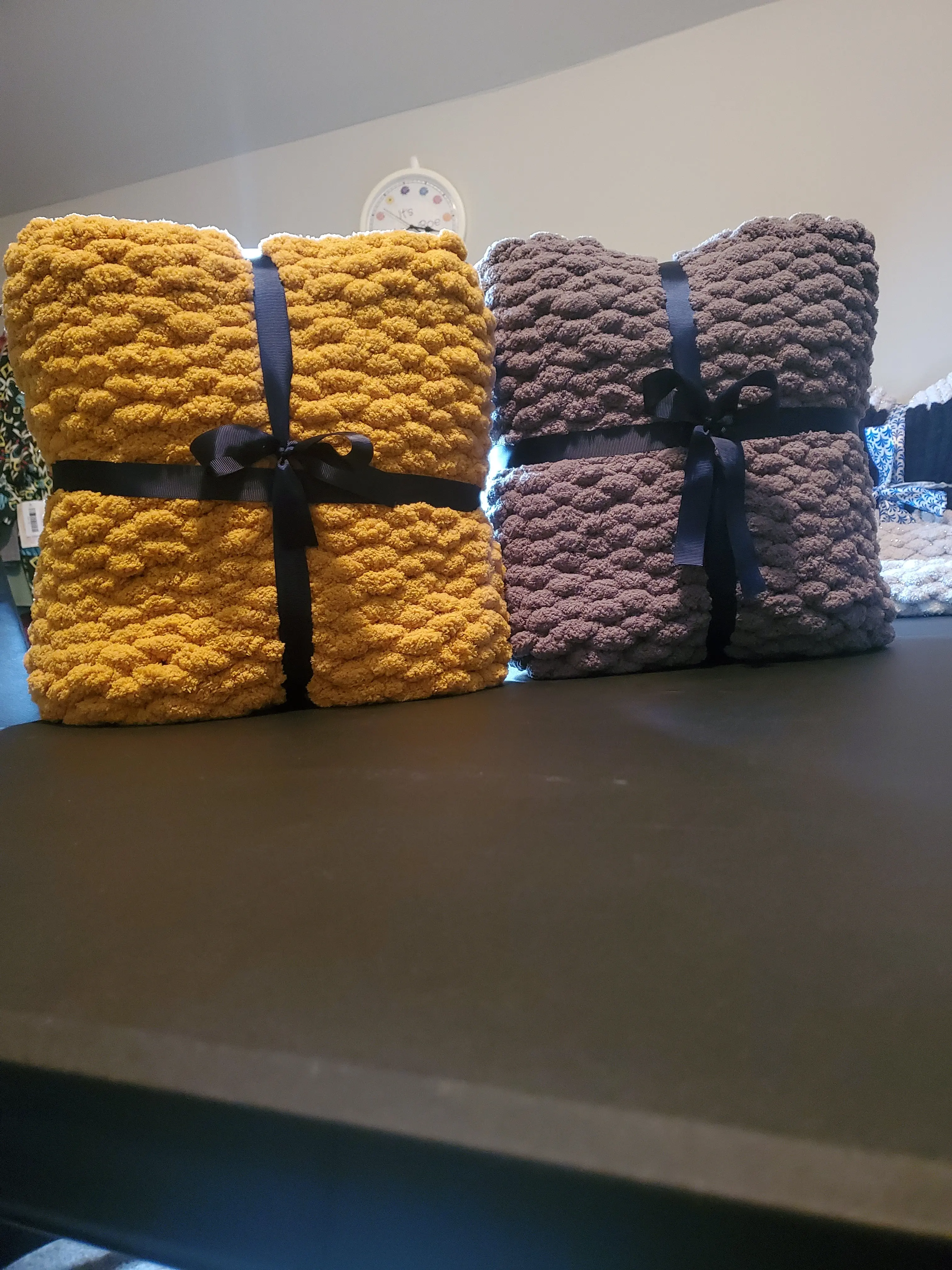 Chunky chenille blanket Chunky chenille blanket