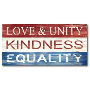 Courtside Market Love and Unity 24" x 48" Canvas