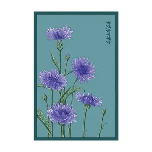 Blue Cornflower Flower Seeds Packet