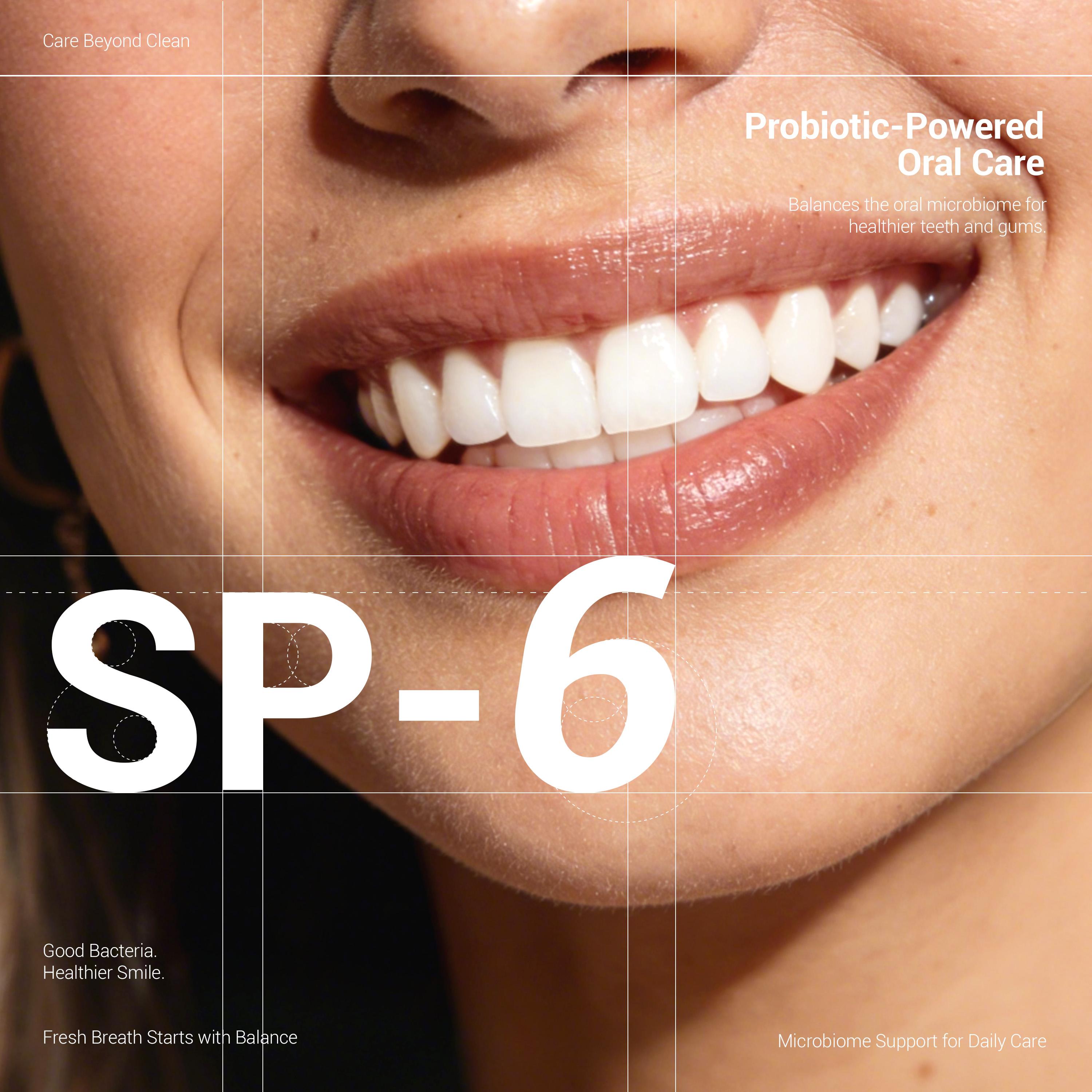 MSDRWIKEY SP-6 Probiotic Fresh Breath Toothpaste Set - 130g x 3 | Enamel Repair, Long-Lasting Freshness, Oral Care