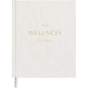 Wellness Journal, Self Care & Daily Journal for Women, Mental Health Planner with Habit Tracker, Diet & Goals, Undated, Gift-Ready (Original Beige)