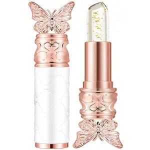 ZaiDoc Gold Foil - Infused Temperature - Sensitive Lip Balm: Transparent Formula for Hydrated, Charming Lips Gentle