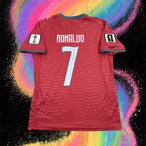 2026 Portugal Home No. 7 Ronaldo Short-Sleeve Soccer Jersey