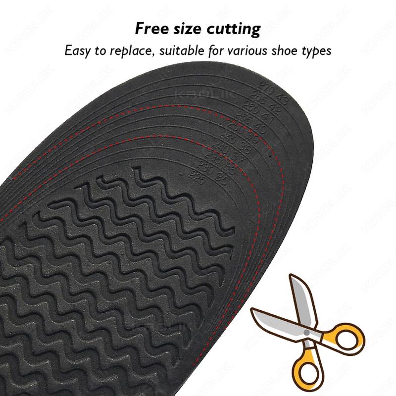 2-5cm Height Increase Insoles Magnet Templates Insole For Feet Arch Support Heighten Orthopedic Shoes Sole Pad Unisex Damping