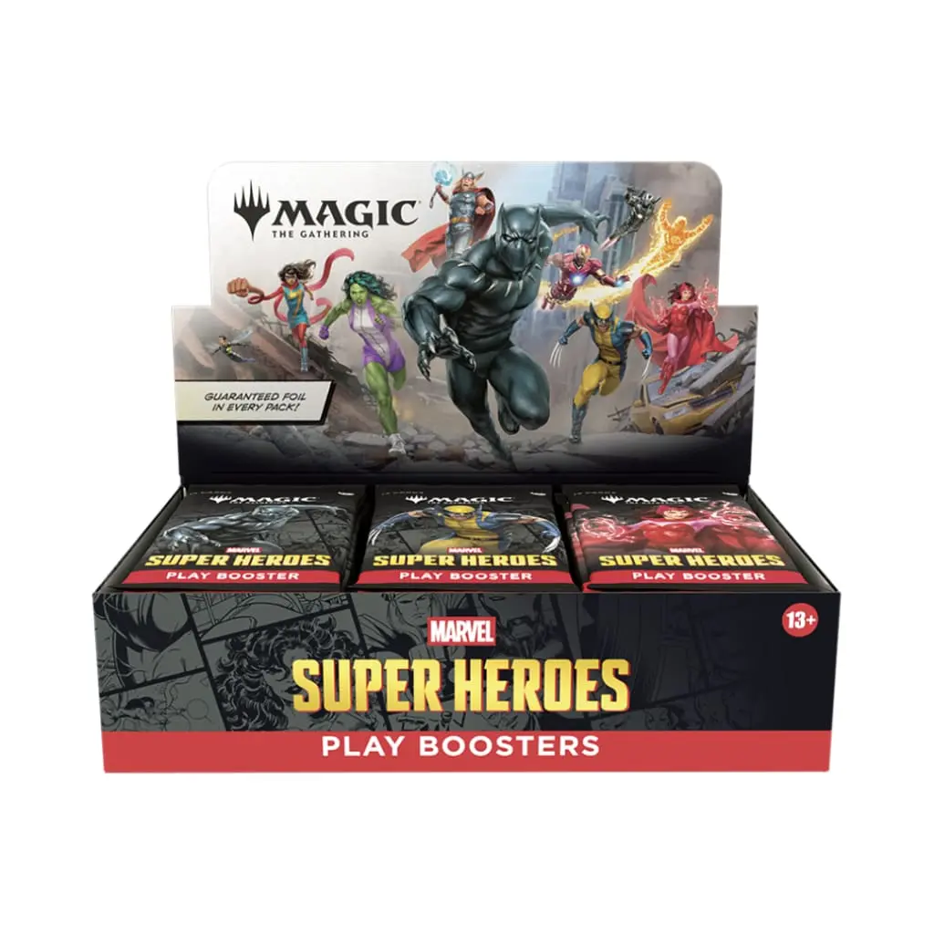Magic The Gathering: Marvel Super Heroes Play Booster Box