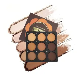 9 Shades Contour & Highlight  All-in-One Cream Makeup