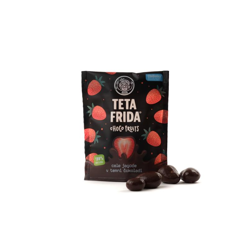 Choco Fruits whole strawberries in dark chocolate