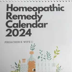 Homeopathic Wall Calendar 2024