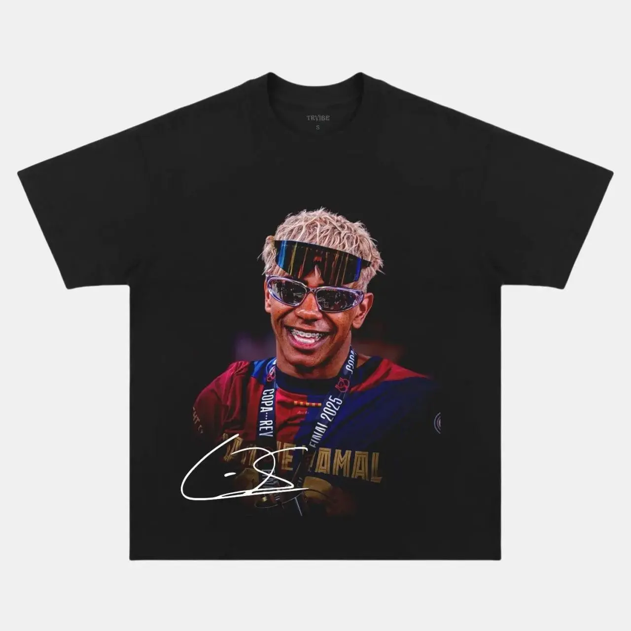 [Sale Up To 50%]LAMINE YAMAL VINTAGE CLOTHES V2, Graphic T-Shirt, Gift for Men, Gift for Women, Crew Neck T-shirt, Trending T-shirtWomen's and Man's