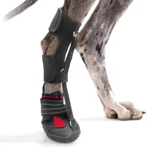 [Anti-Drop] Durable Dog Shoes for Large Dogs, Breathable Mesh Boots with Anti-Slip Hard Sole, Paw Protector for Golden Retriever & Labrador