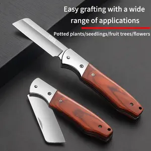 Foldable High Hardness Multi-Functional Professional Grafting Knife, Diverse Applications, Ideal for Gardening & Plant Care Tools