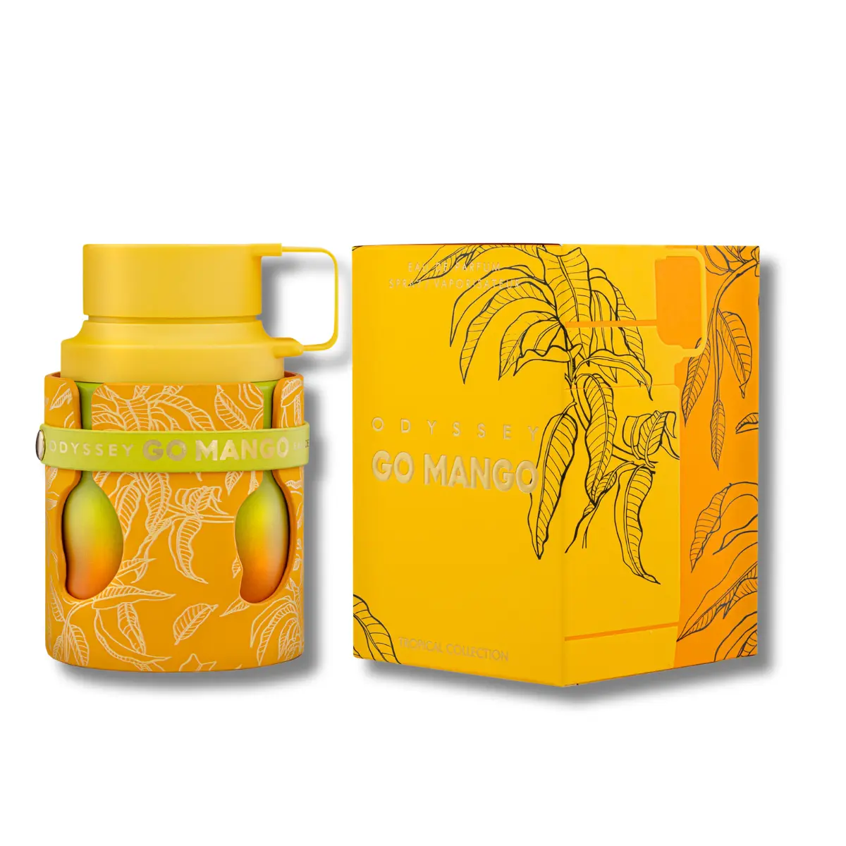 Armaf Odyessy Go Mango Unisex Eau De Parfum (EDP) - Captivating Daily Wear EDP Liquid Colognes Fragrances, 3.4 Fl Oz Single Item
