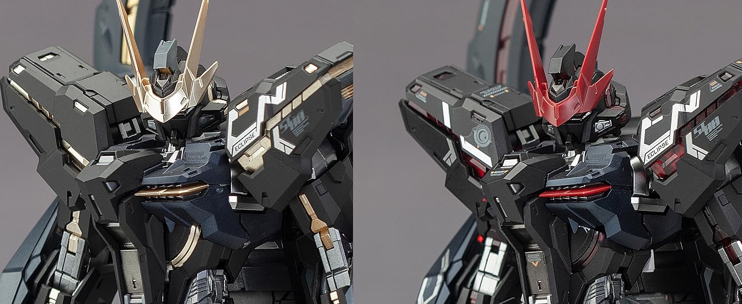 Funtasy Planet Eternal Night Radiance 1/100 Mecha Model Kit - Light Eater Black Hole Edition - 10 Inch Articulated Action Figure with Pre-Painted Armor, Independent Inner Frame, Gift for Adults Teens