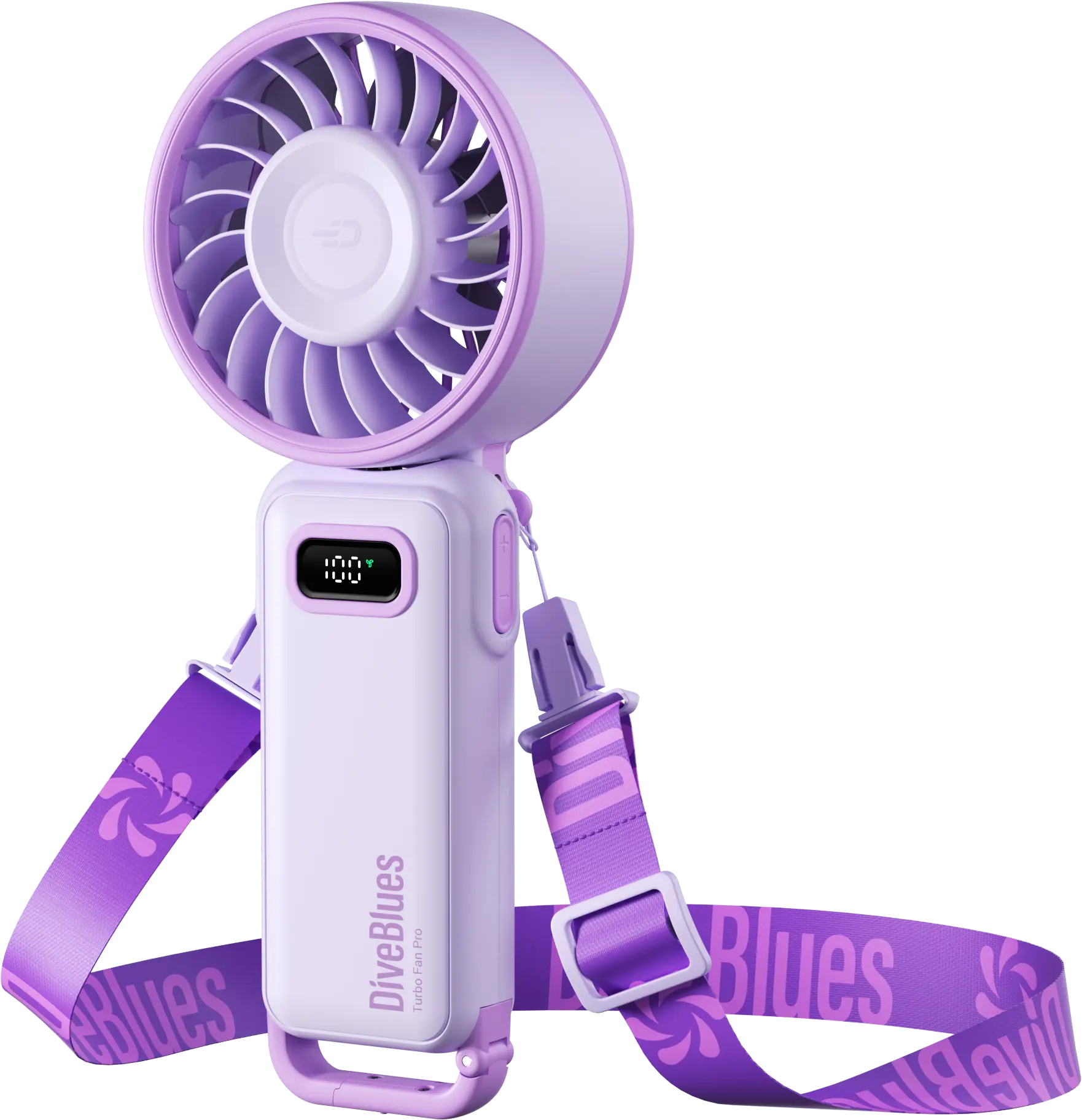 Ocoopa&DiveBlues Handheld Portable Turbo Mini Fan 3600mAh USB Rechargeable 100 Speeds 15 Hours Battery Air Turbo Tech for Travel Outdoor Activities High Power Fan Powerful Fan Multifunction Fan Adjustable Cooling Fan summerwins Handheld Cooling Fan Batter