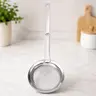 Stainless Steel Fat Skimmer Spoon - Fine Mesh Grid Strainer for Cleaner Oil Pour, Durable Long Handle with Comfortable Grip, Cool Kitchen Gadgets, Modern Kitchen Gadgets, Cooking Accessories