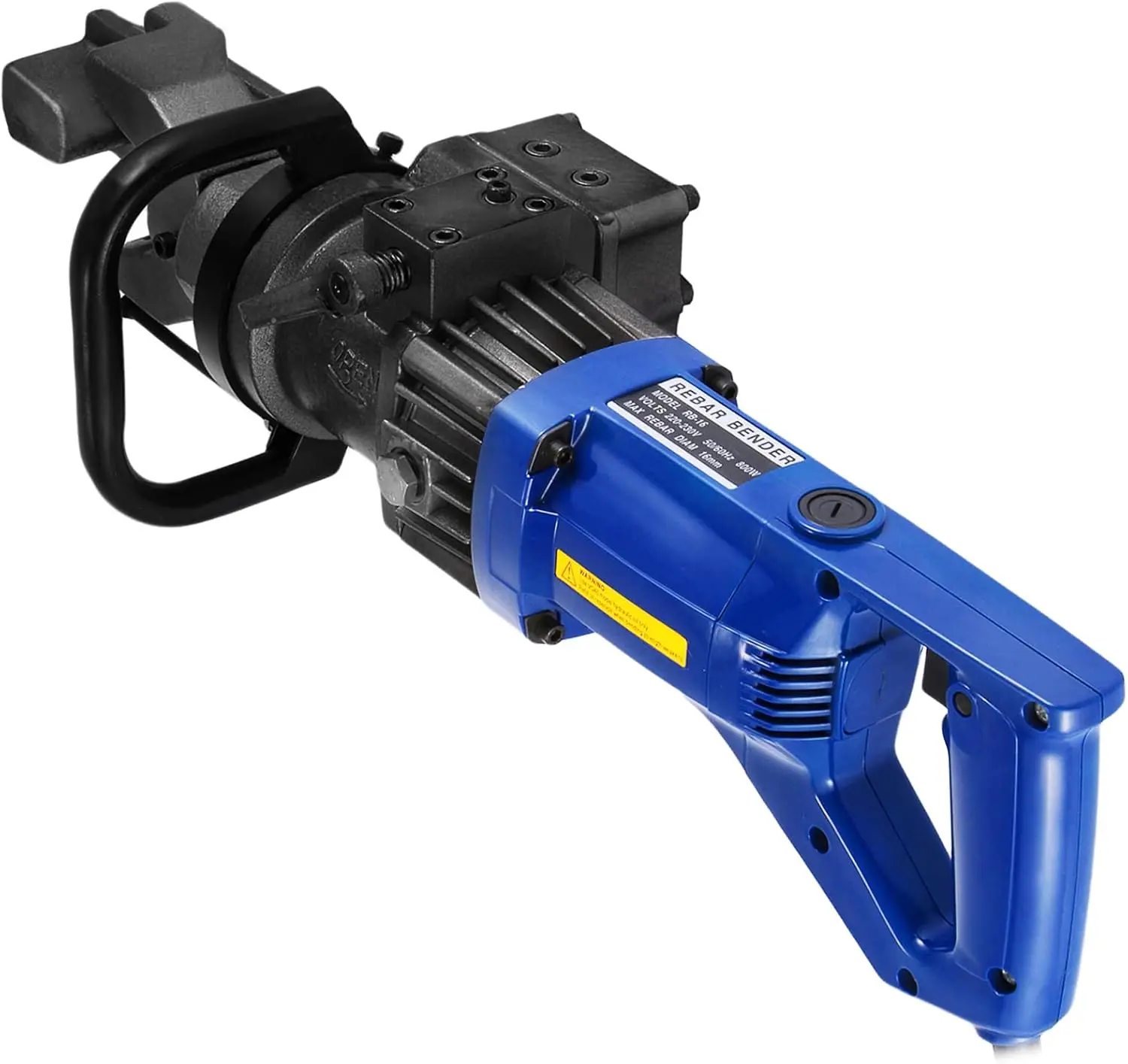 VEVOR Electric Hydraulic Rebar Bender,900W Portable Electric Rebar Bender,Bending up to 5/8 Inch #5 4-16mm Rebar Bending Angle 0-90 Degrees,110V,with Positioning Bolt(900W RB-16)