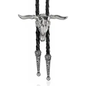BELT ROAD Cowboy Bolo Tie for Men Western Bolo Necklace for Women Handmade Men's Bolo Ties Accessories Rodeo Gifts