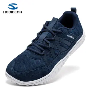 HOBIBEAR Womens Mens Barefoot Shoes Trail Runner Wide Toe Box Zero Drop Outdoor Cross Training Shoe
