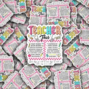 Teacher Sticker for Classroom Rewards and Decorations
