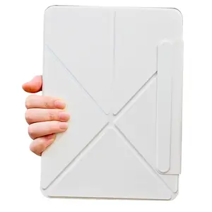 Jibrealg Magnetic Tablet Case for iPad Pro 11" (1st–4th Gen) Slim Magnetic Cover with Pencil Support,Tablet Accessories, Durable Protection, sleep -black