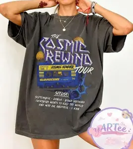 Adult & Youth & Toddler Guardians of the Galaxy Cosmic Rewind Tour Comfort Colors/Gildan Shirt Epcot Trip Matching Shirts WDW Tee Magic Kingdom Tees, Outfit Summer 2026 ATCA246