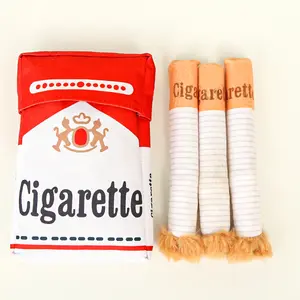 Cigarette Design Dog Toy,1 Count InteractiveChew Toy with Squeaky Sound, Fun and NoveltyDesign Dog Toy,Perfect for Puppies, Small andMedium Dogs,Valentine's Day Gift