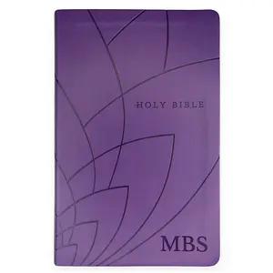 Custom NLT Dark Purple Standard Size Personalized Holy Bible Small Print | Petal - Tiktok