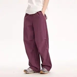 Kyn Apparel Waterproof Sunscreen Parachute Pants Outdoor Hiking Straight Leg Casual Trousers